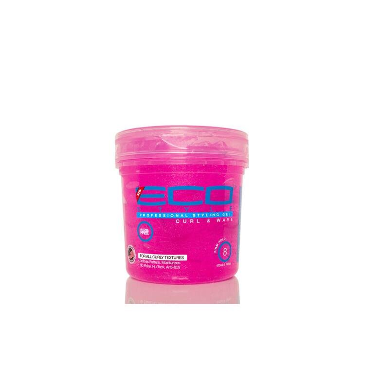 EcoStyler Styling Gel Curl & Wave Pink 16 oz